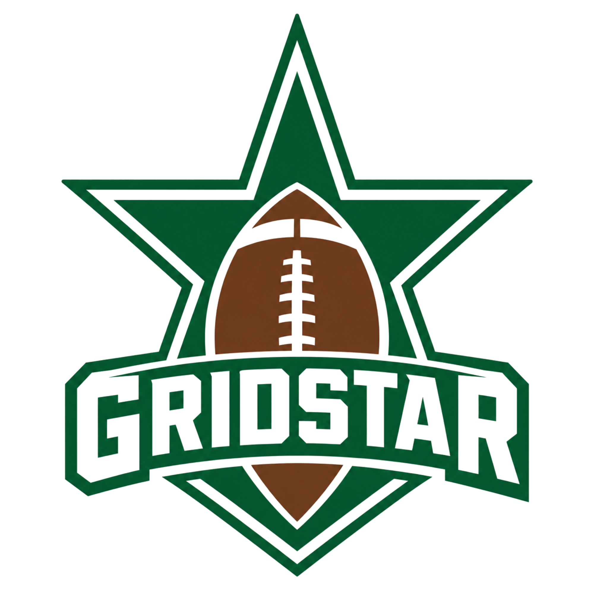 GridStar football training logo